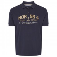 North56.4 polo T Scan Navy